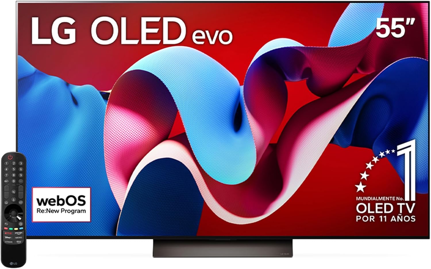 LG Pantalla OLED EVO 55 Pulgadas 4K Smart TV