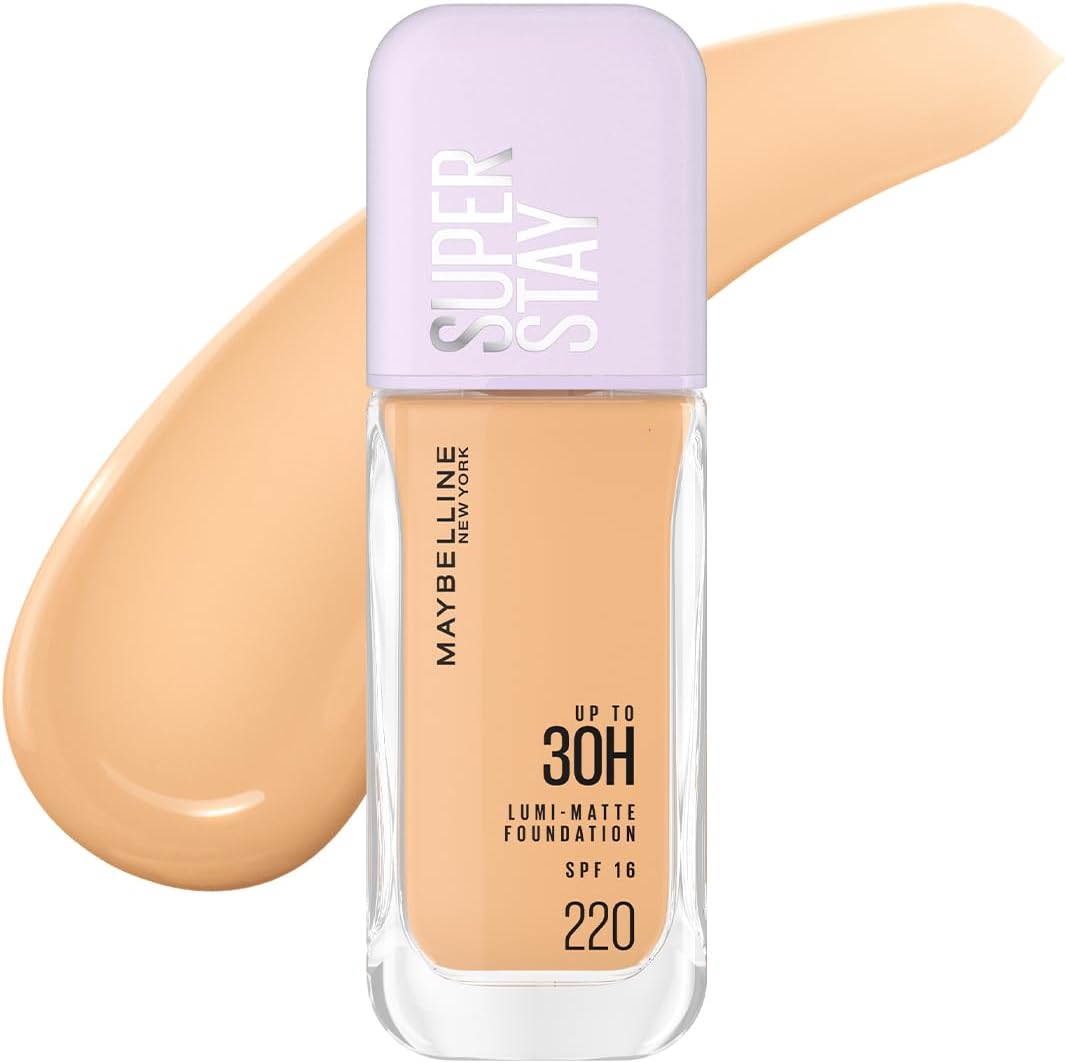 Maybelline Base de maquillaje líquida Superstay Lumi Matte Tono 120