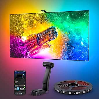 Govee Envisual TV Tira LED T2 con Dual-Cámara, 3,6m
