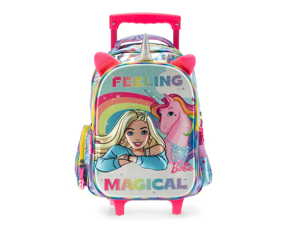Mochila con Ruedas Barbie Multicolor