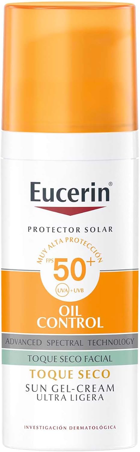 Eucerin Protector solar facial efecto mate toque seco Oil Control