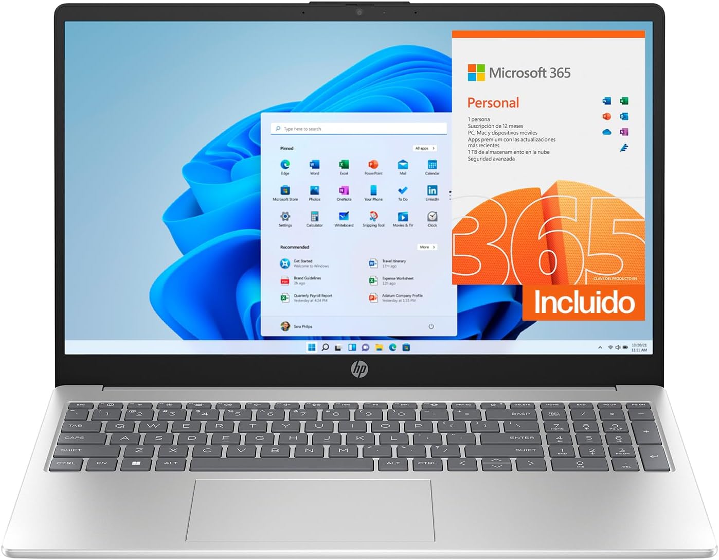 HP Laptop 15-fc0080la, AMD Ryzen 7