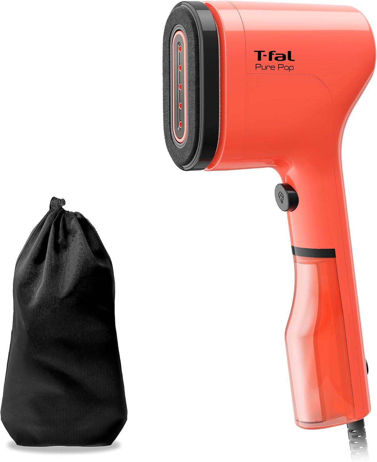 T-fal Pure Pop Vaporizador de ropa Naranja,