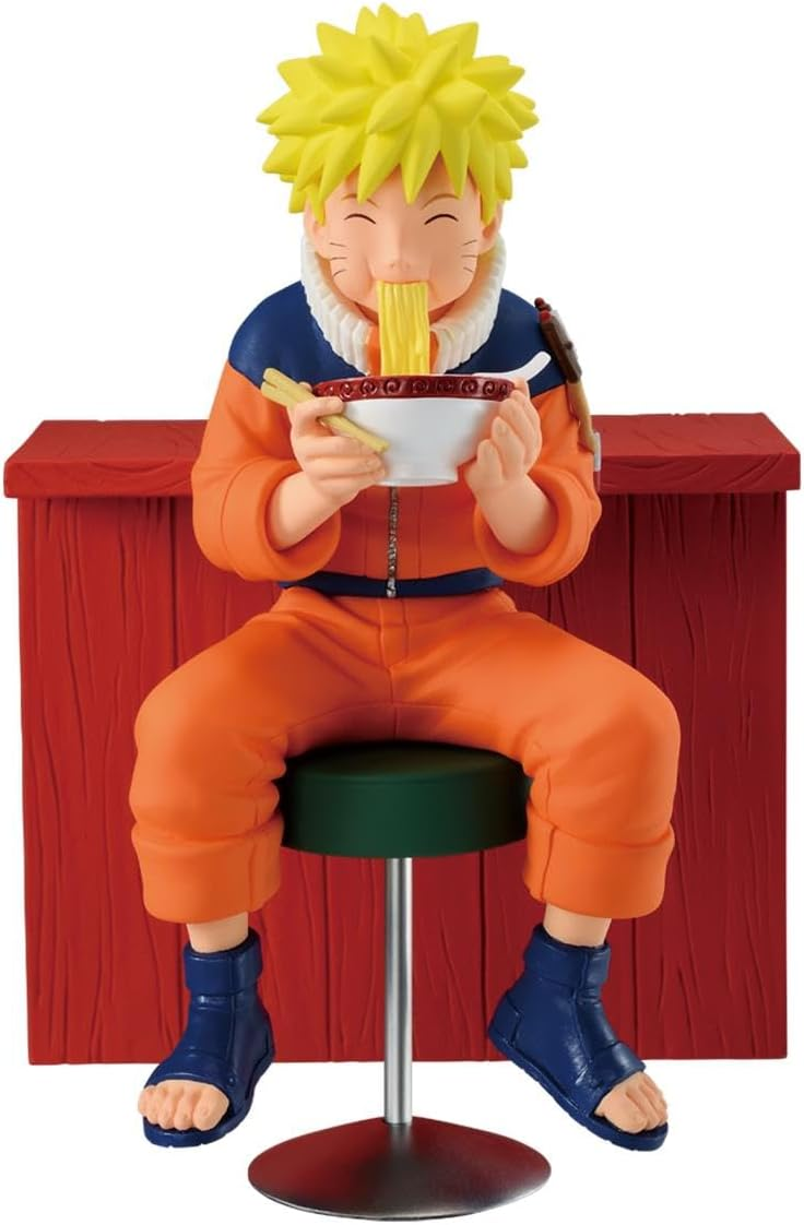 Banpresto Naruto comiendo Ramen en Ichiraku