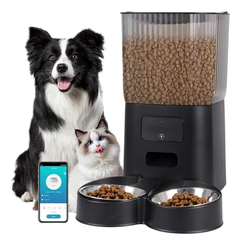 Comedero Dispensador De Comida Alimentador Para Perros Wifi