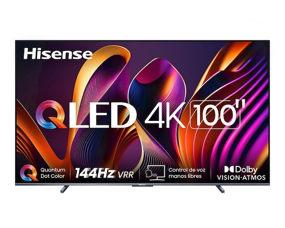 Coppel: Pantalla Smart TV Hisense QLED 100 Pulgadas 4K QD7N