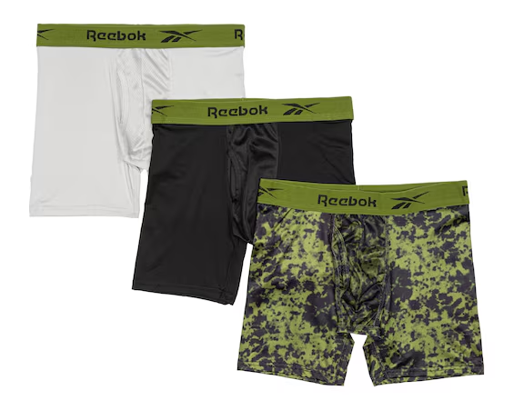 Coppel: Bóxer Corto Reebok 3 Piezas