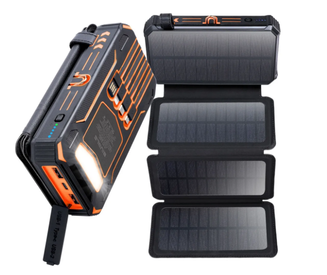Power Bank Solar Portátil 36800mah