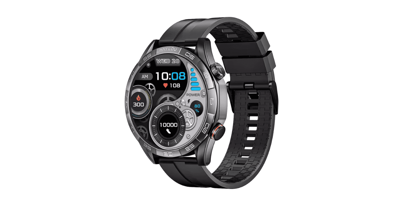 Smartwatch HAYLOU Solar 5 con llamadas y monitoreo salud