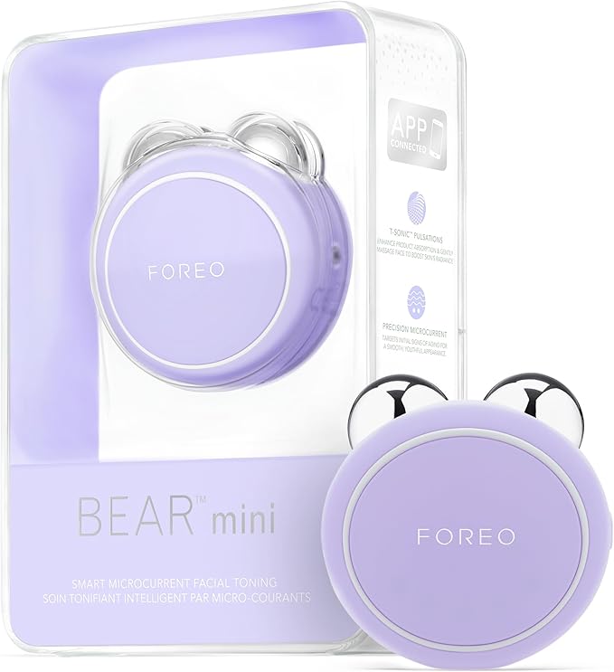 Masajeador facial eléctrico microcorrientes – Dispositivo radiofrecuencia