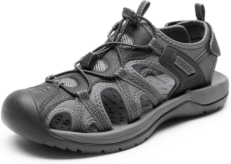 Sandalias de Senderismo para Hombre con Punta Cerrada 25 cm