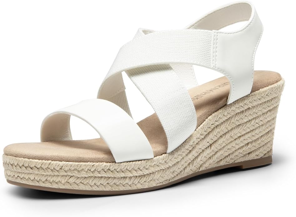 DREAM PAIRS – Alpargatas de Punta Abierta para Mujer