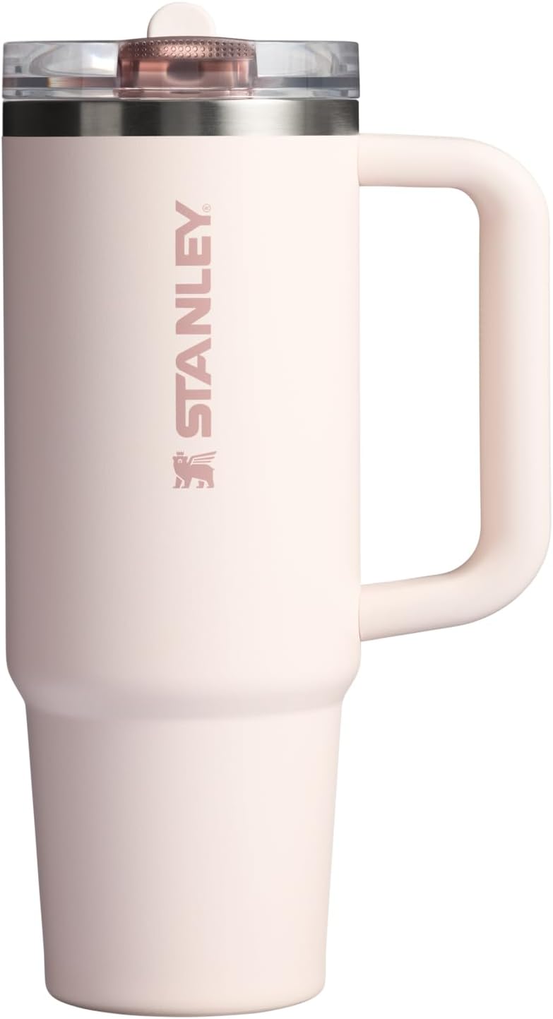 Vaso con popote abatible con tapa a prueba de fugas,