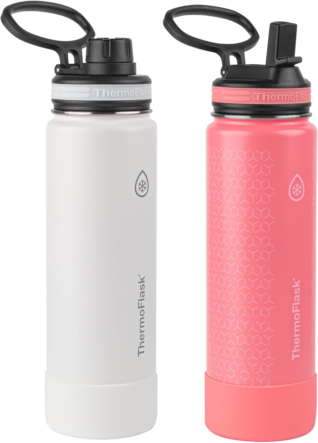 ThermoFlask – Paquete de 2 botellas de agua con aislamiento