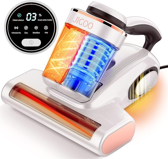 Aspiradora de Cama con Sensor de Polvo