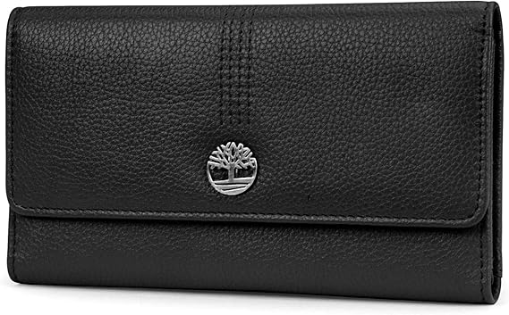 Timberland portafolios de piel con solapa RFID para mujer