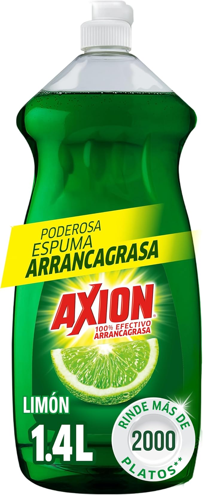 Axion Lavatrastes Líquido Limón 1.4 L.