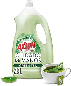 Axion Lavatrastes Líquido Cuidado de Manos Green Tea 2.8 L