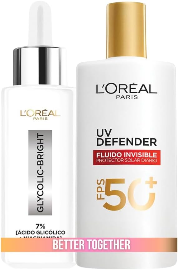 Kit L’Oréal Paris Anti Manchas + UV Defender Fluid FPS50