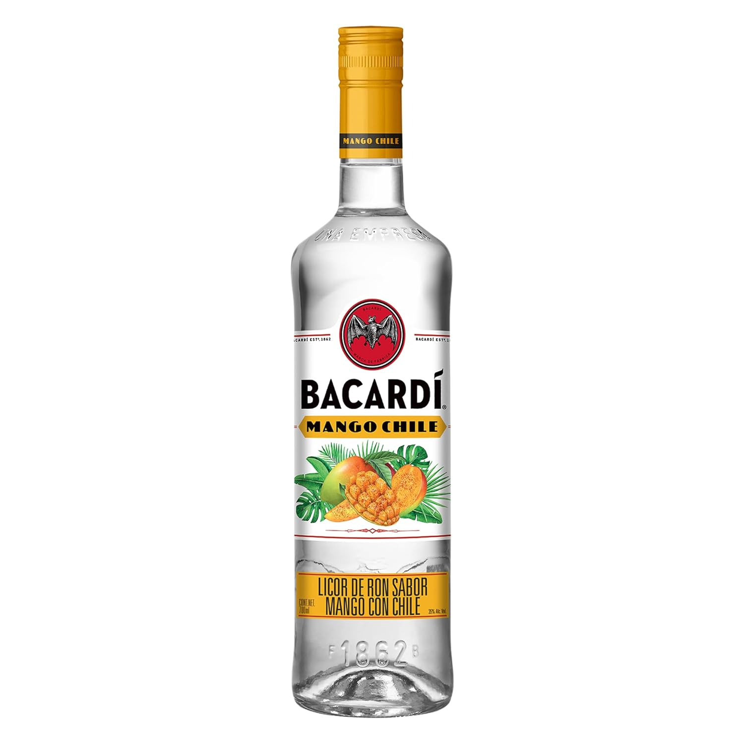 Amazon: RON BACARDÍ MANGO Y CHILE 700 ML