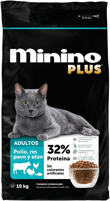Costal de 10 kg Minino Plus Multietapa