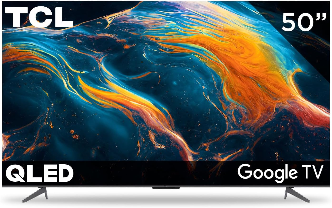 TCL Google TV QLED 50″ Compatible con Alexa