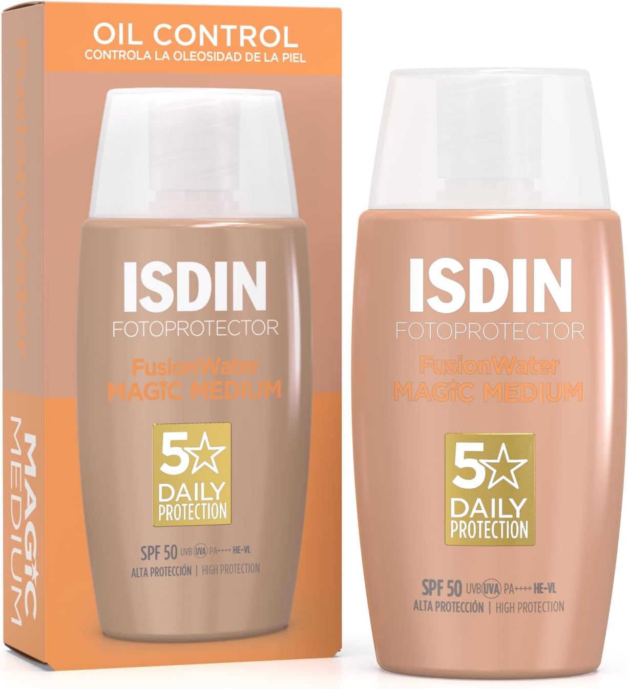 ISDIN Fotoprotector Fusion Water COLOR SPF 50