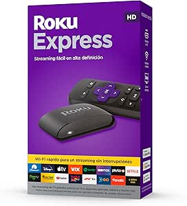 Roku Express Dispositivo de Streaming HD/Compatible con Alexa