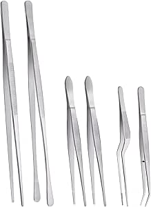 6 Pinzas Cocinapinzas Largas de Cocina Profesional