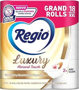 Regio Luxury Almond Touch – Papel Higiénico
