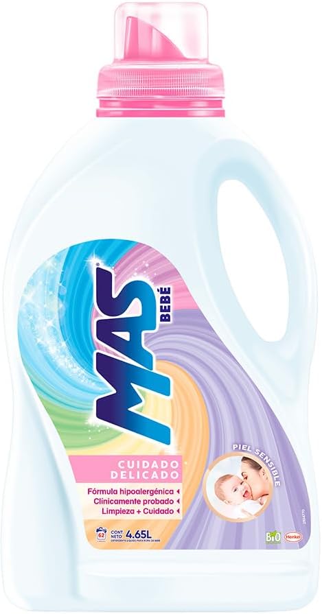 MAS Bebé Detergente Líquido 4.65 L