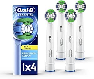 Oral-B Precision Clean repuesto para Cepillo Eléctrico, 4 Unidades