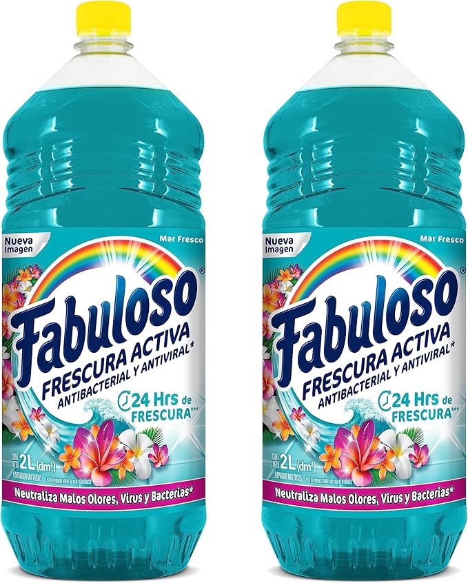 Fabuloso Frescura Activa Mar Fresco 2 x 2 L