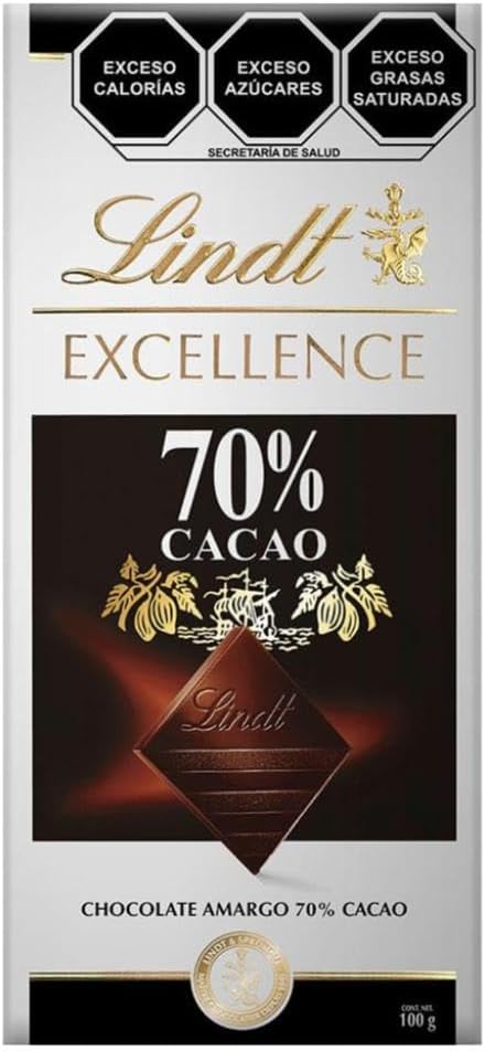 Lindt Chocolate Amargo Excellence 70% Cacao 100g