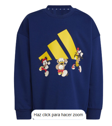 Coppel: Sudadera Adidas Disney Mickey Mouse para Niña