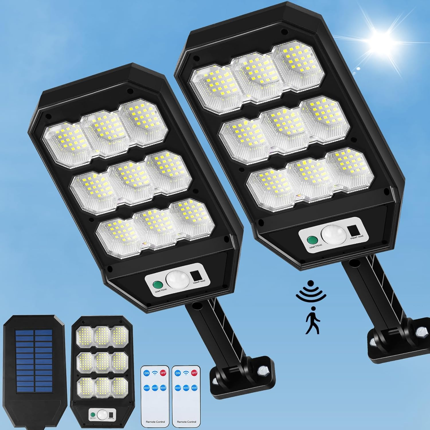 Amazon: Farola Solar para Exteriores
