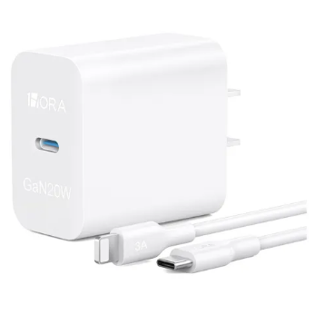 Cargador USB C GaN Turbo 3A 20W