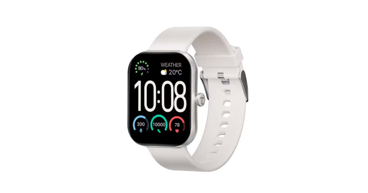 Reloj inteligente Haylou S6 con llamadas e IP68
