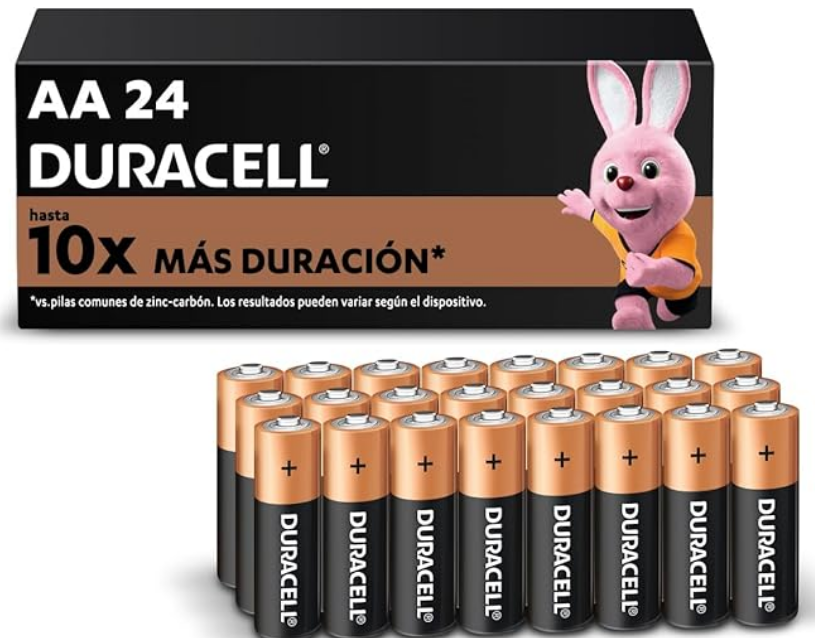 Duracell Pilas AA 1.5V Alcalinas