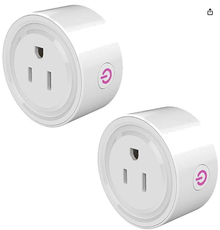 Wifi Smart Plug Paquete de 2