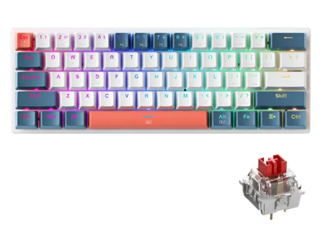 Teclado Mecánico 60% Gamer Machenike