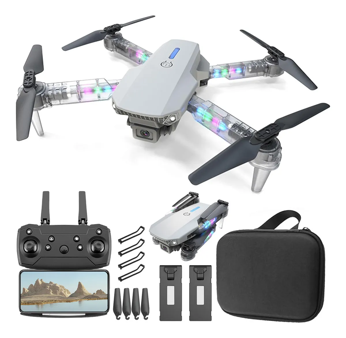 ML: Mini Drone Con Camara 4k
