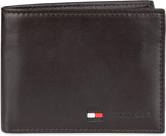 Amazon: Tommy Hilfiger Fordham Passcase Billetera de cuero para hombre