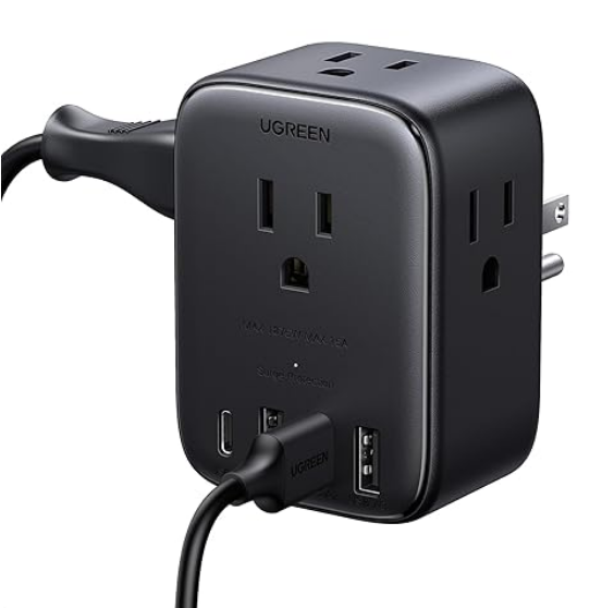 UGREEN 8 en 1 Regleta Multicontacto Pared