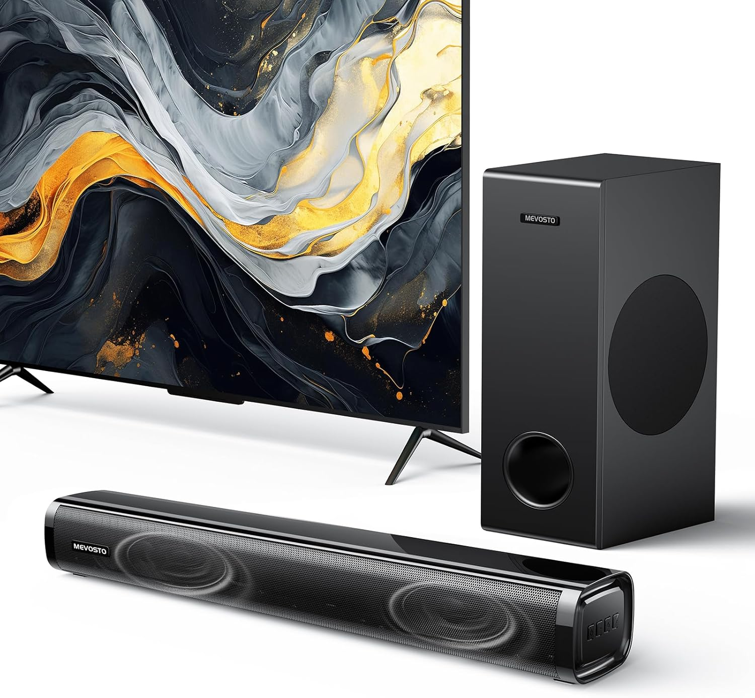 Amazon: Barra de Sonido TV con Subwoofer 120W