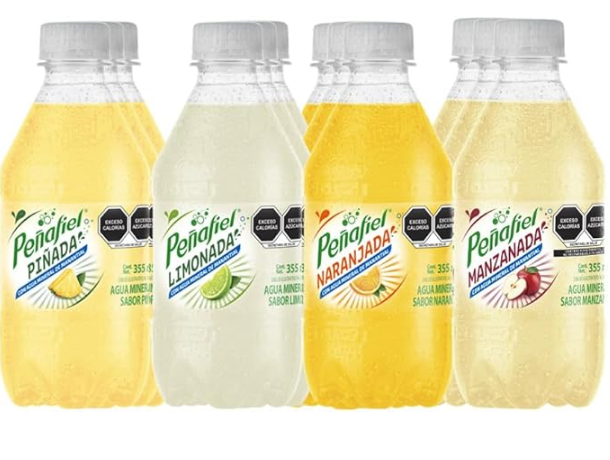 Agua Mineral Peñafiel Adas Sabores Surtidos 355 ml