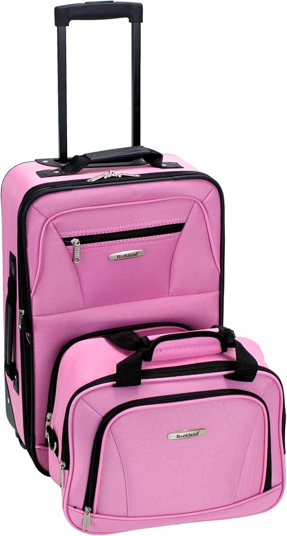 Amazon: Rockland Fashion Softside – Juego de equipaje vertical