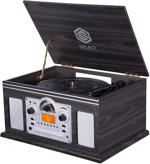 Select Sound | Tornamesa con Bluetooth Tipo Vintage