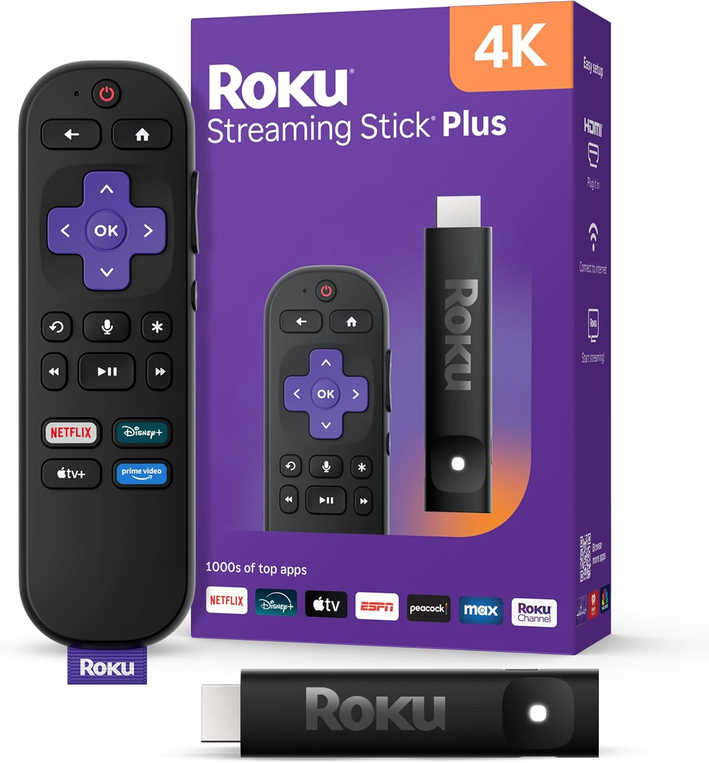 Amazon: Roku Streaming Stick Plus 2025-4K & HDR