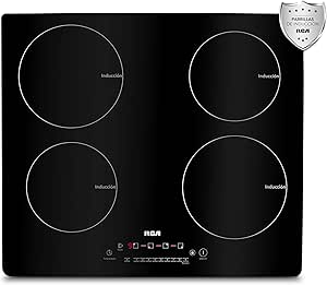 RCA Parrilla de Inducción RC-12A5 con 4 Quemadores